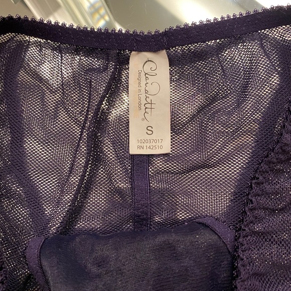 Claudette Darling Gothic Grape Bikini - Picture 2 of 2